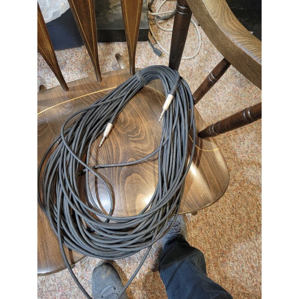 Pro Balanced Interconnect Cable REAN 1/4-inch TRS Male 50'?